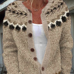 Avery - retro Icelandic cardigan — view 2
