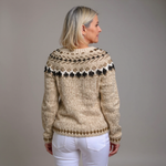 Avery - retro Icelandic cardigan — view 3