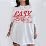 Ayda - women's casual unisex street top — view 2