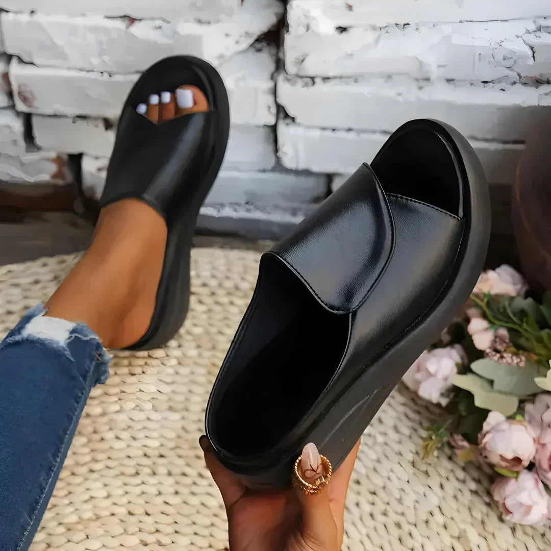 Bailey - Wedge Platform Sandal — view 3