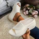 Bailey - Wedge Platform Sandal — view 6