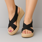 Bailey - elegant espadrille sandals — view 3