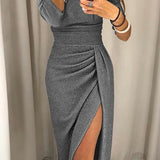 Bailey - elegant off-the-shoulder dress — view 5