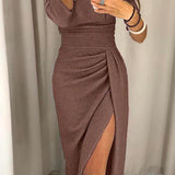 Bailey - elegant off-the-shoulder dress — view 6