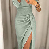 Bailey - elegant off-the-shoulder dress — view 7