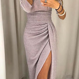 Bailey - elegant off-the-shoulder dress — view 8