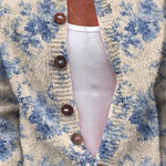 Bailey - Retro Knit Cardigan Sweater — view 2