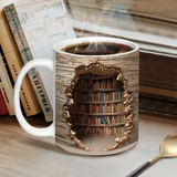 Charming library mug with heat activation — view 1