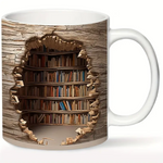 Charming library mug with heat activation — view 3