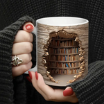 Charming library mug with heat activation — view 4