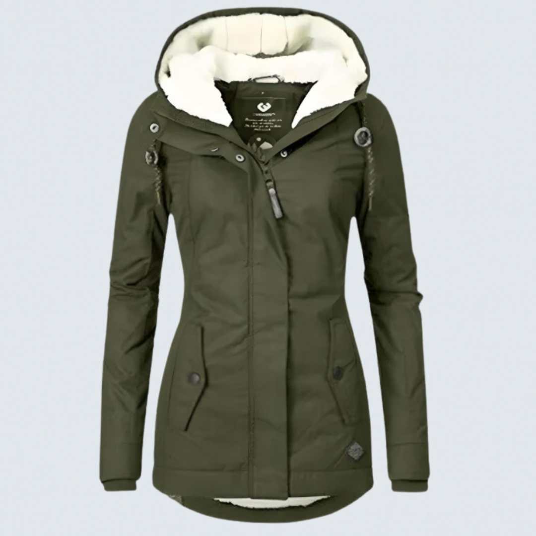 Bella - waterproof long jacket — view 1