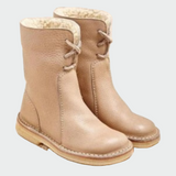 Berta - waterproof men's leather boots with wool lining — view 1