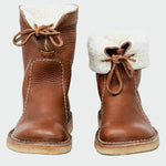 Berta - waterproof men's leather boots with wool lining — view 2
