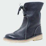 Berta - waterproof men's leather boots with wool lining — view 5