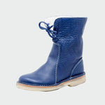 Berta - waterproof men's leather boots with wool lining — view 7