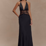 Bethany - Lace and satin dress — view 2