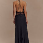 Bethany - Lace and satin dress — view 3