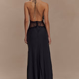 Bethany - Lace and satin dress — view 3