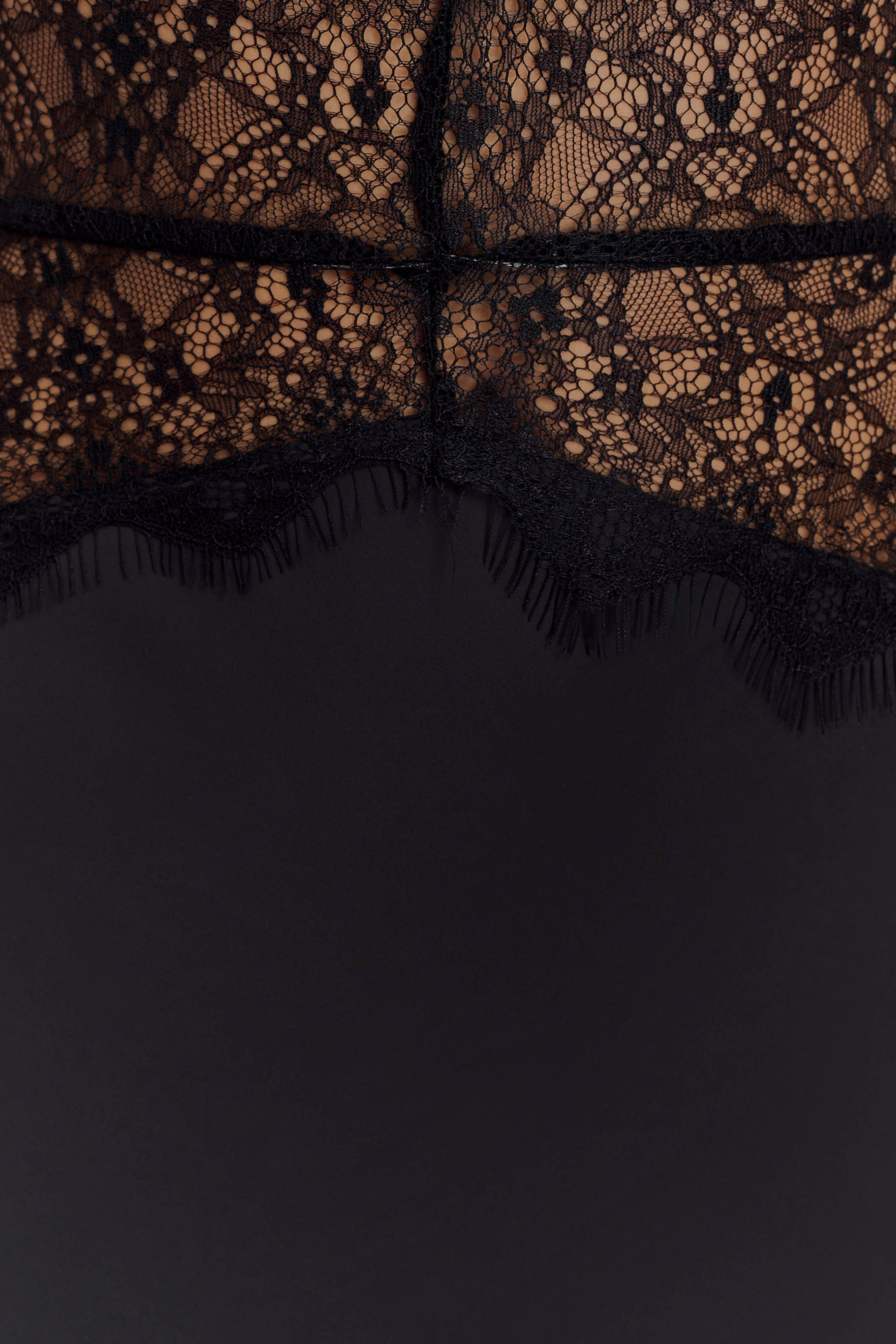 Bethany - Lace and satin dress — view 5