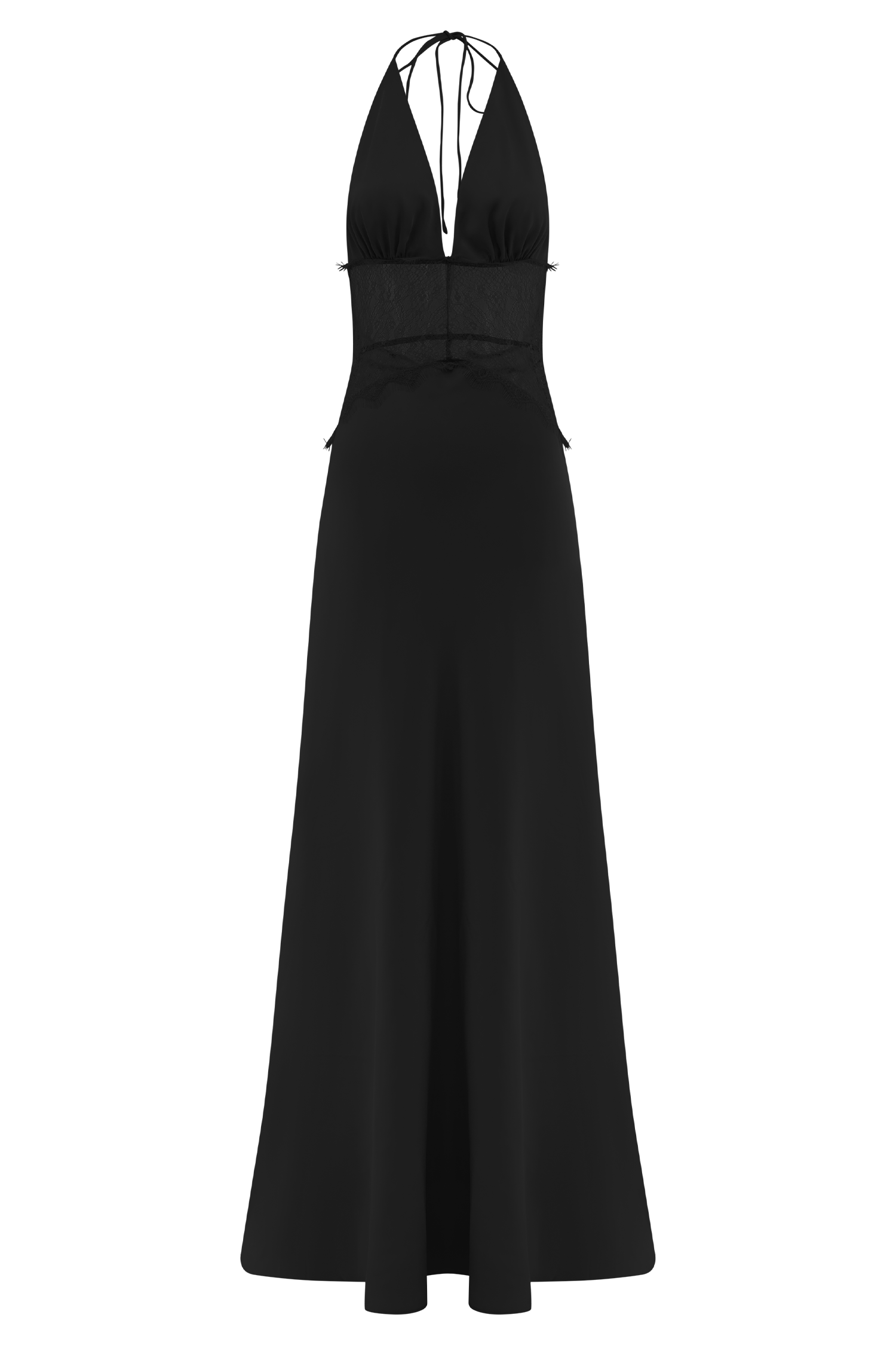 Bethany - Lace and satin dress — view 7