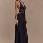 Bethany - Lace and satin dress — view 8