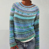 Bethany - Retro Knitted Sweater — view 1