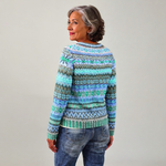 Bethany - Retro Knitted Sweater — view 3