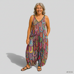 Bethany - wide leg loose overall — view 2