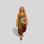 Bethany - wide leg loose overall — view 5