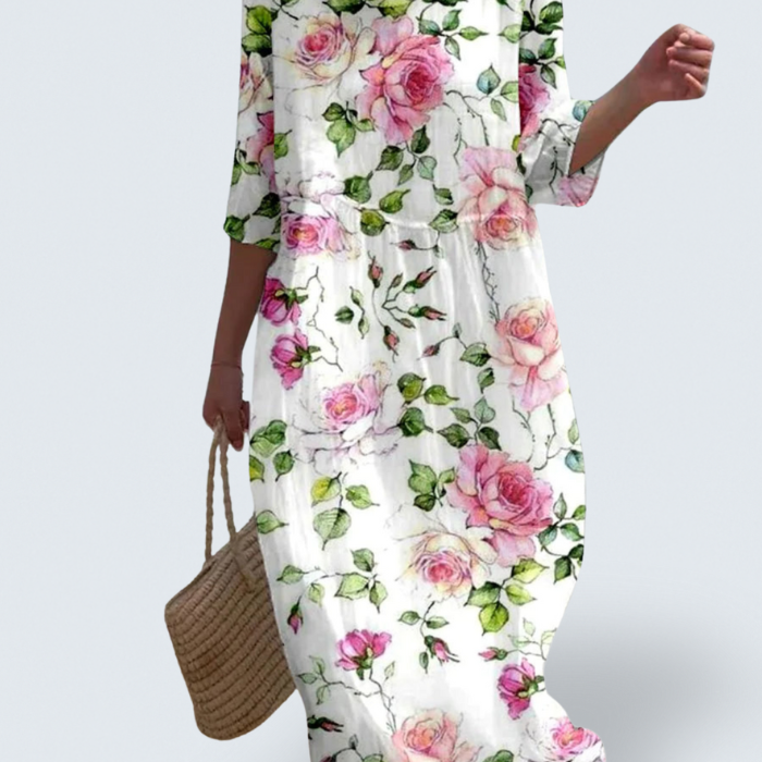Bethany - floral breezy dress — view 1