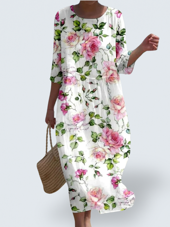 Bethany - floral breezy dress — view 1