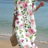Bethany - floral breezy dress — view 2