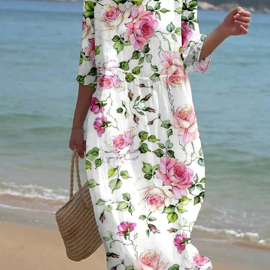 Bethany - floral breezy dress — view 2