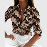 Bree - elegant long sleeve blouse — view 1