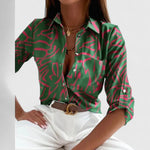 Bree - elegant long sleeve blouse — view 2