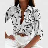 Bree - elegant long sleeve blouse — view 4