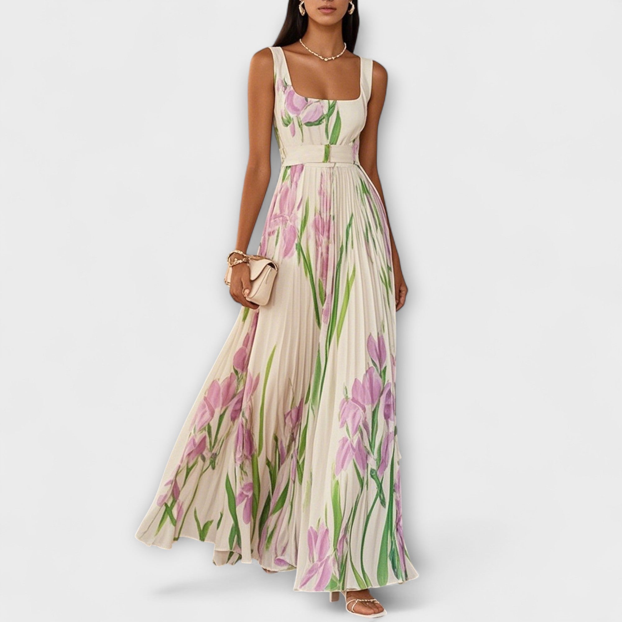 Bree - chiffon maxi dress — view 1