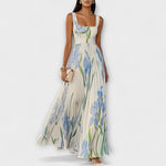 Bree - chiffon maxi dress — view 5