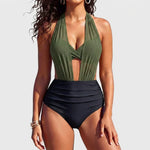 Brenda - 2 in 1 High Waist Tummy Control Bikini — view 10