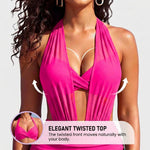 Brenda - 2 in 1 High Waist Tummy Control Bikini — view 20