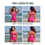 Brenda - 2 in 1 High Waist Tummy Control Bikini — view 21