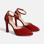 Brenda - high heeled leather shoes — view 1