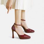 Brenda - high heeled leather shoes — view 3
