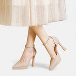Brenda - high heeled leather shoes — view 9