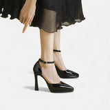 Brenda - high heeled leather shoes — view 12