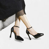 Brenda - high heeled leather shoes — view 13