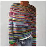 Brenda - Retro Knitted Sweater — view 1
