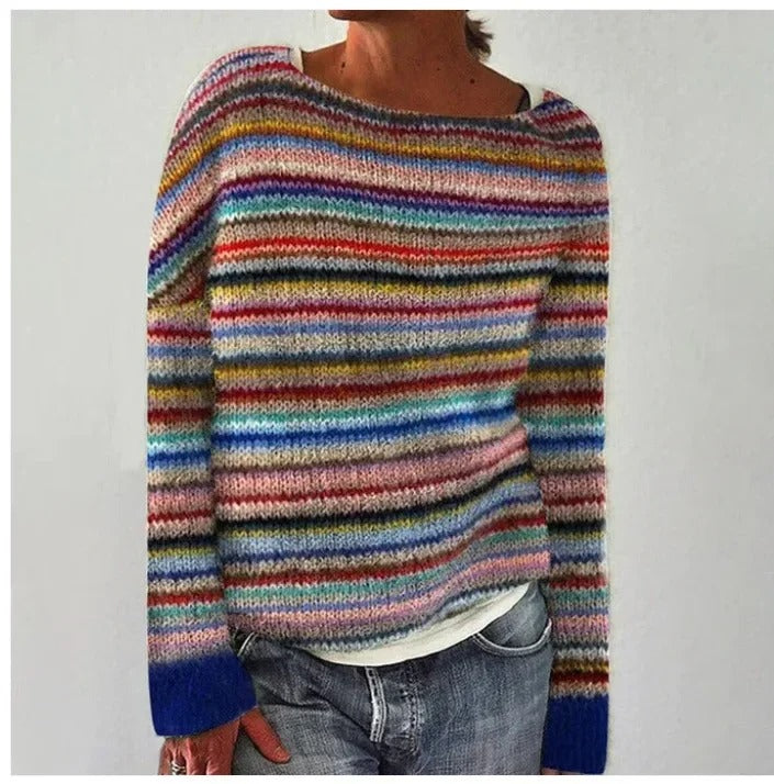 Brenda - Retro Knitted Sweater — view 5