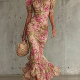 Brenda - retro maxi dress — view 2