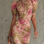 Brenda - retro maxi dress — view 3
